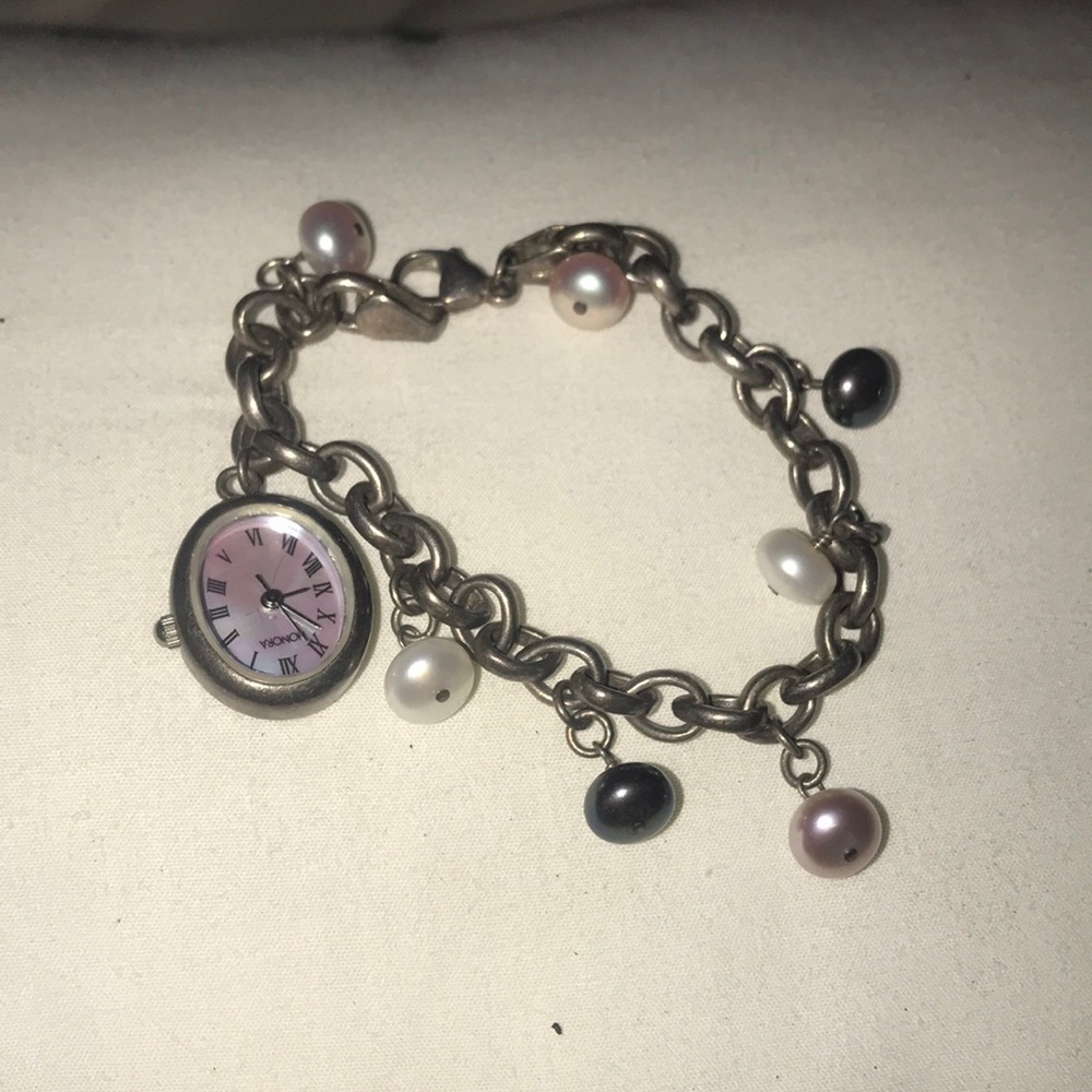 Honora Pearl Bracelet with watch